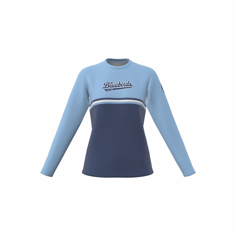 Women's Blitz Long Sleeve Crew Neck T-Shirt - Dynapin