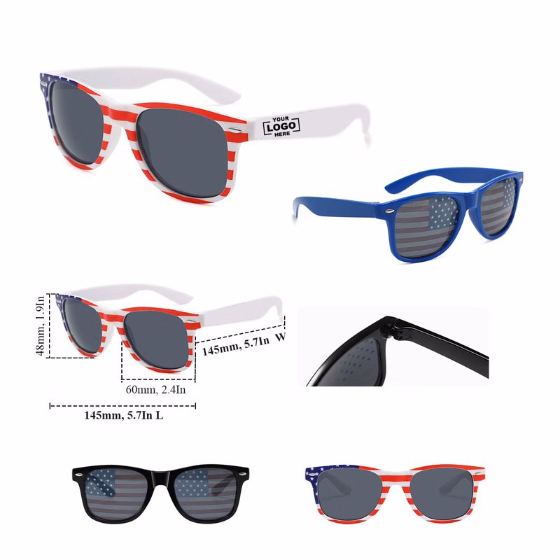 Retro American Flag Sunglasses