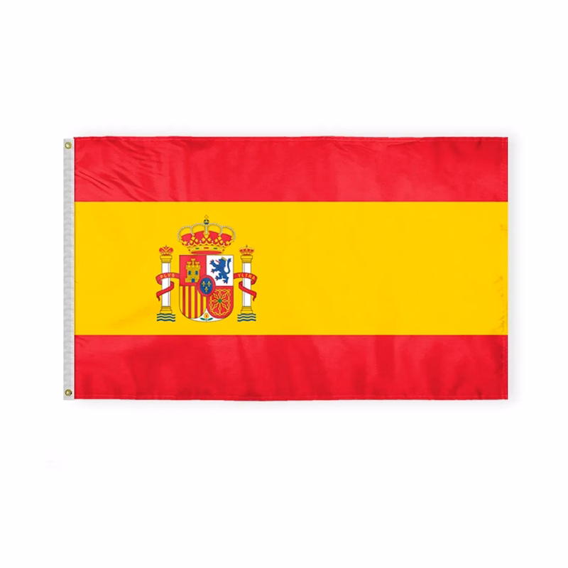 World Flag - Spain With Seal