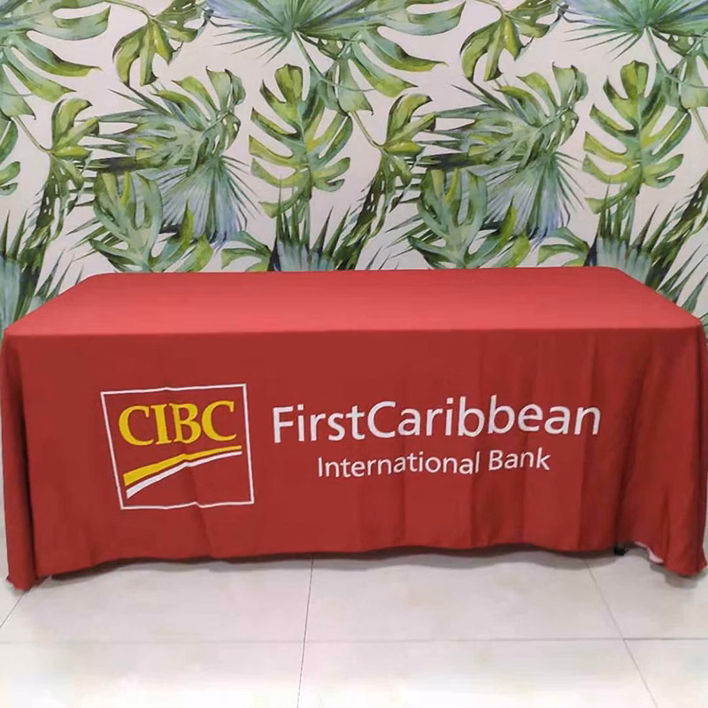 6' Dye Sublimation Standard Table Throw (Full-Color Front Only)