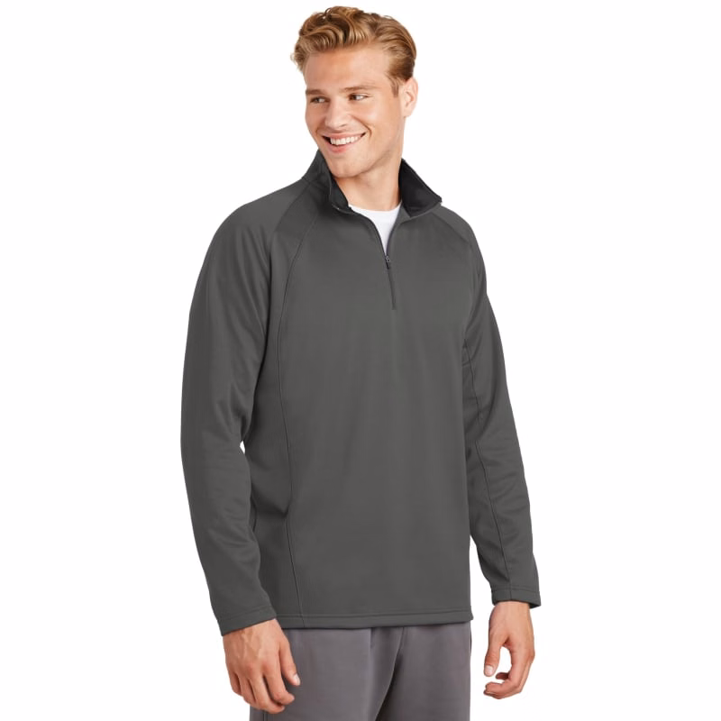 Sport-Tek Sport-Wick Fleece 1/4-Zip Pullover.