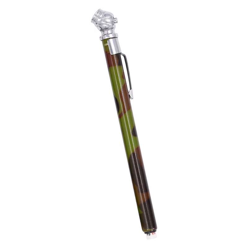 Aluminum Pen Style Tire Pressure Gauge 5.9" x 0.65"