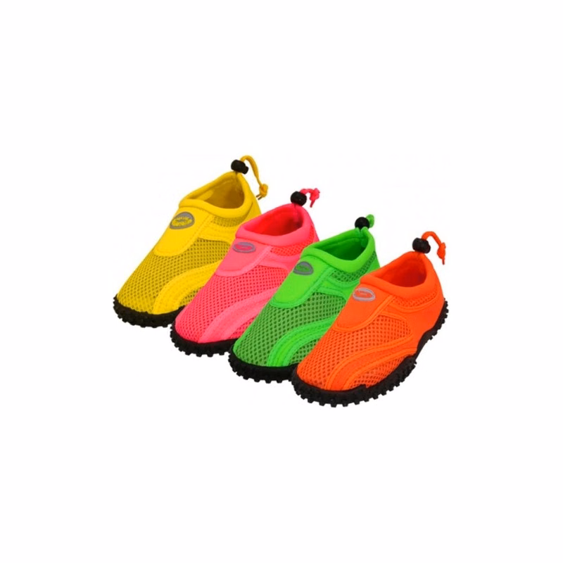 Toddler's Water Shoes - Assorted Colors Sizes 5-10 Age 1-4 Years