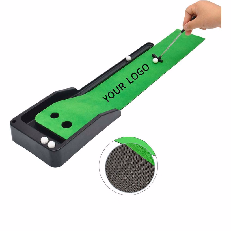 Durable Desktop Golf Practice Mat with Velvet Surface