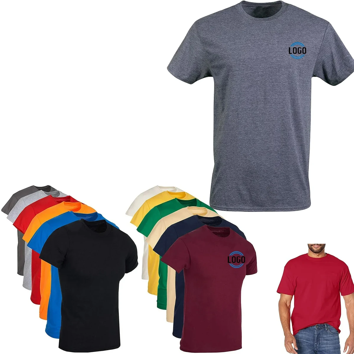 Custom Advertising Sports T-Shirt 1