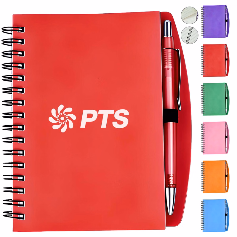 Spiral Notebook with Pen