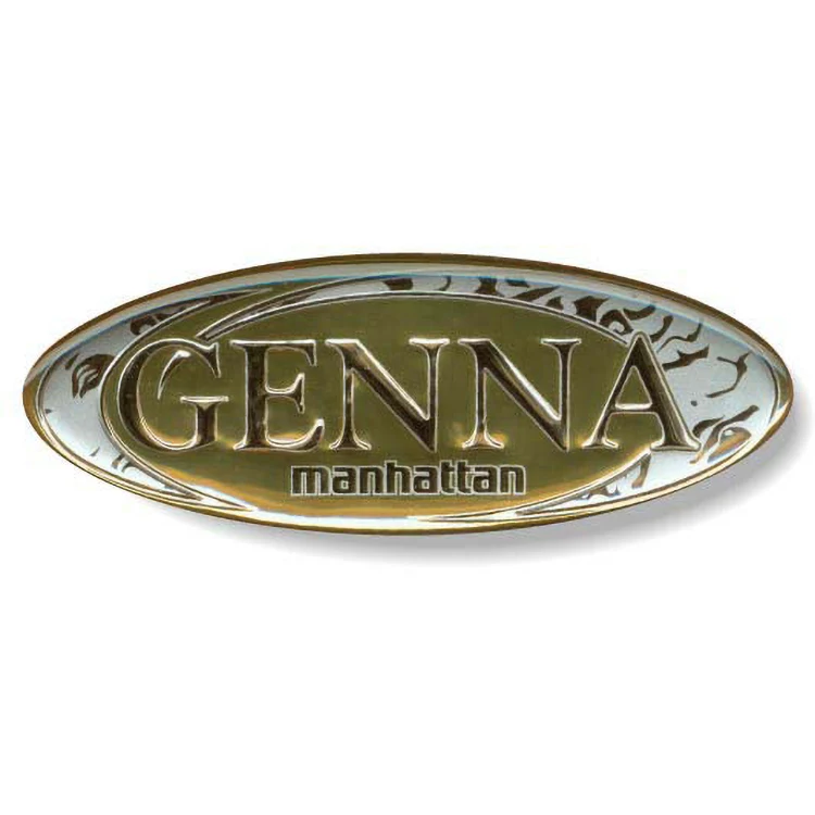 Custom Screen-Printed Gold Gloss Domed Decal (Up to 1 Sq. Inch) 1