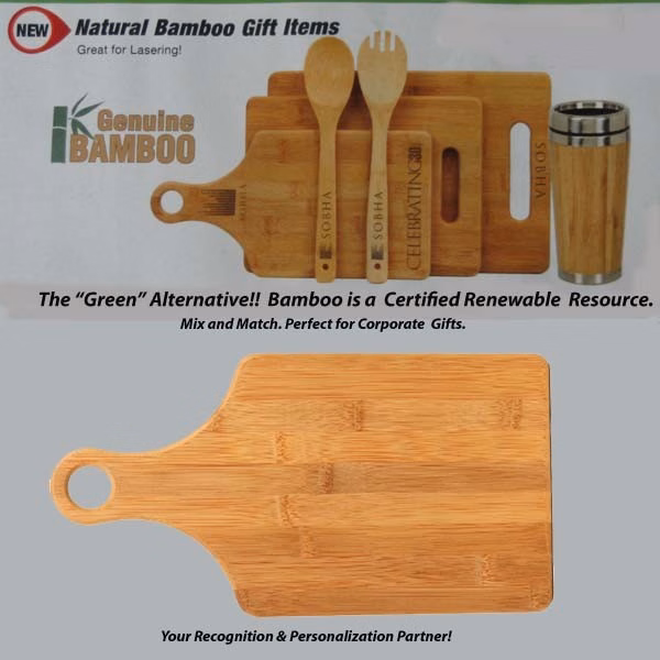Bamboo Paddle Cutting Board