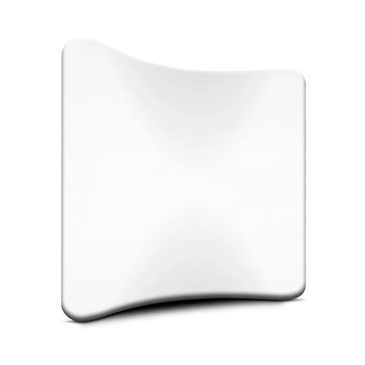 InstaFab™ Curved Back Wall 10' x 8' - Fabric Display Wall 1