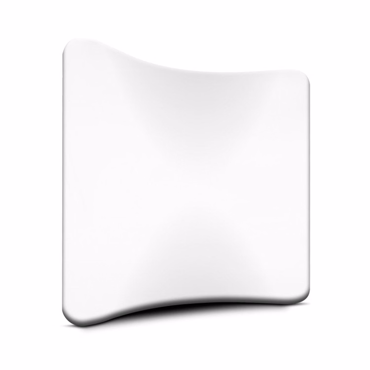 InstaFab™ Curved Back Wall 10' x 8' - Fabric Display Wall