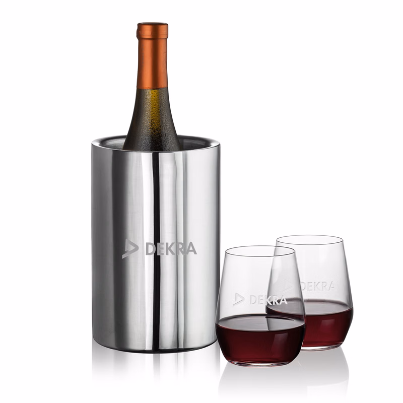 Jacobs Wine Cooler & Germain Stemless Wine