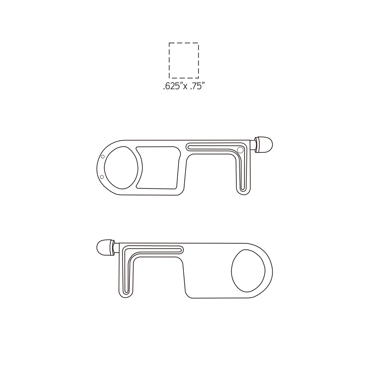 Contactless Protection Tool with Stylus 1
