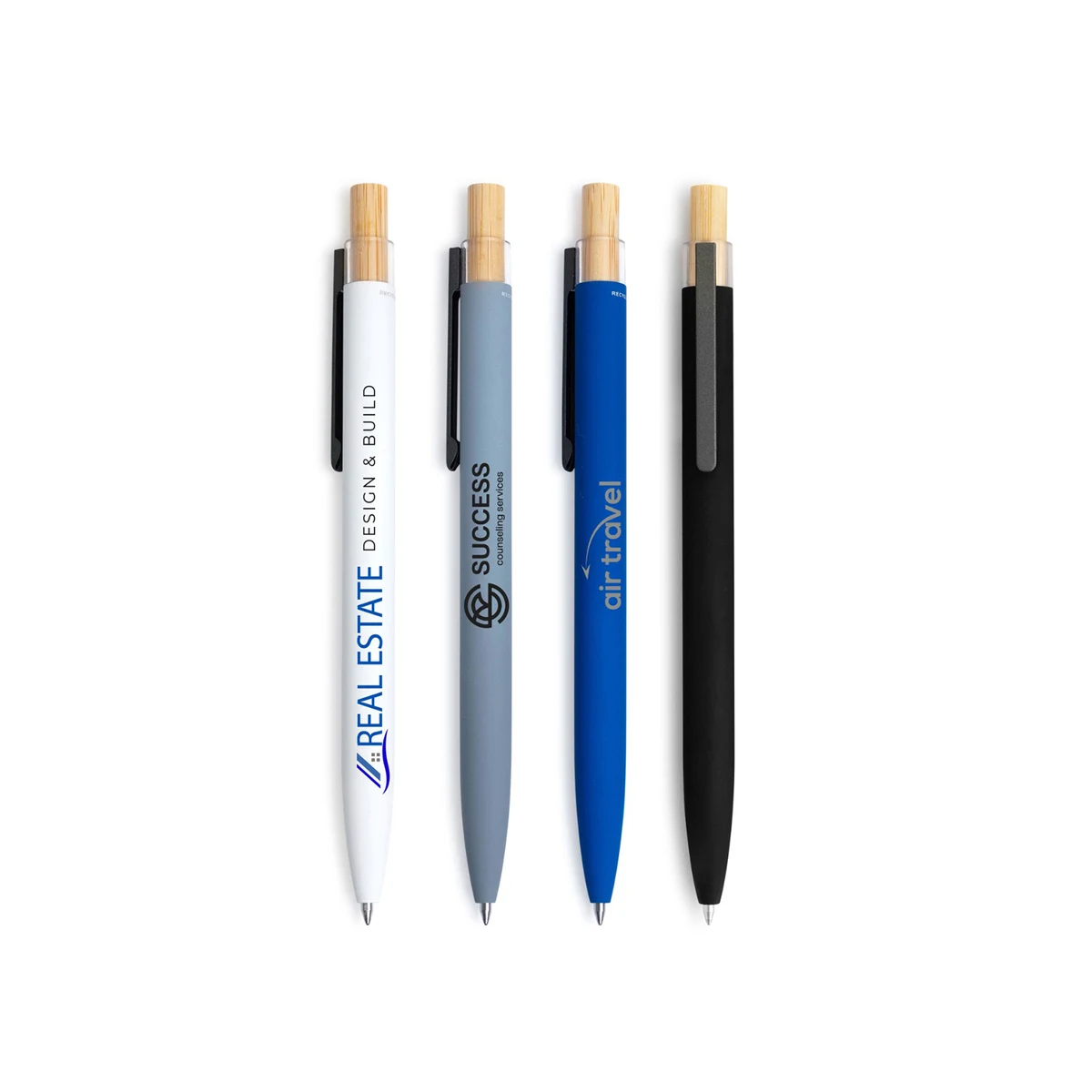 Bali Satin Soft Touch Gel Click Pen (Recycled Aluminum) 1
