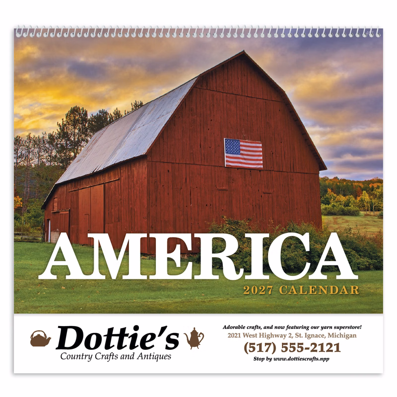 HotLine® Products America Appointment Calendar - Spiral
