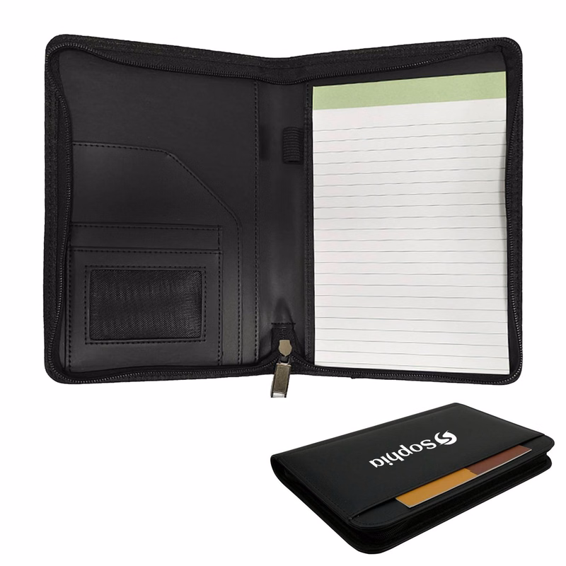 Zippered Padfolio Organizer