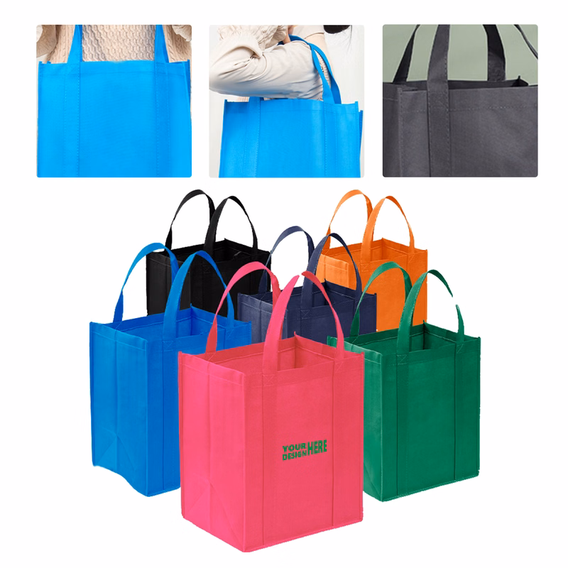 MOQ 50 Personalized Custom Logo Tote Bag Eco-Friendly Promotional Bag