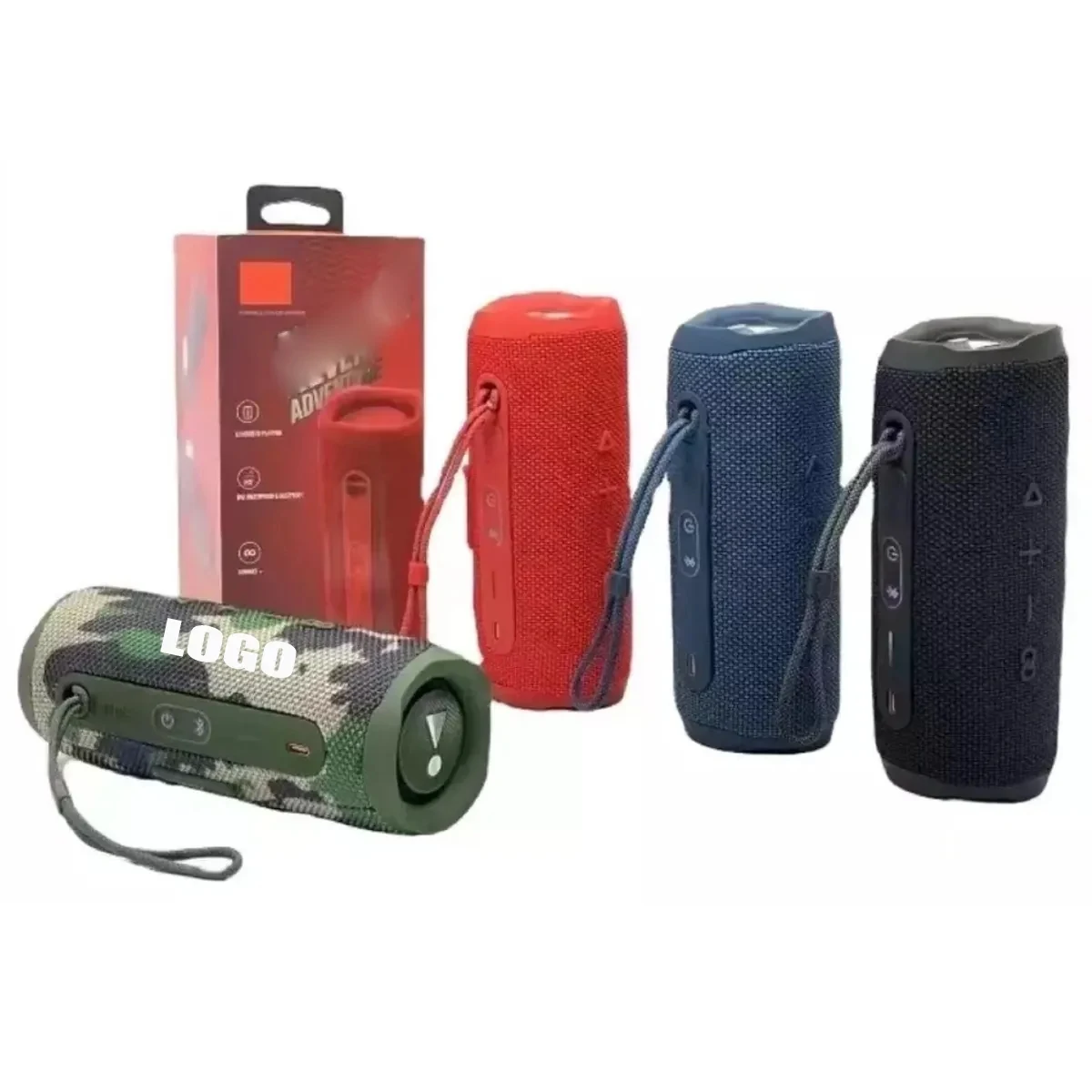 Flip Waterproof Portable Bluetooth Speaker 1