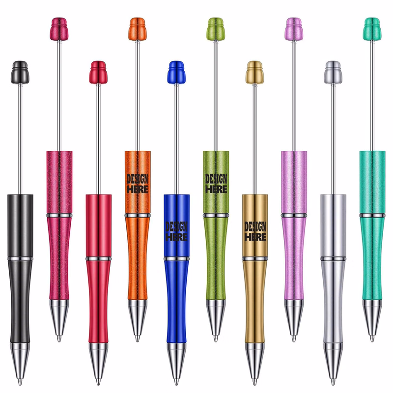 Colorful Customizable Bead DIY Ballpoint Pen