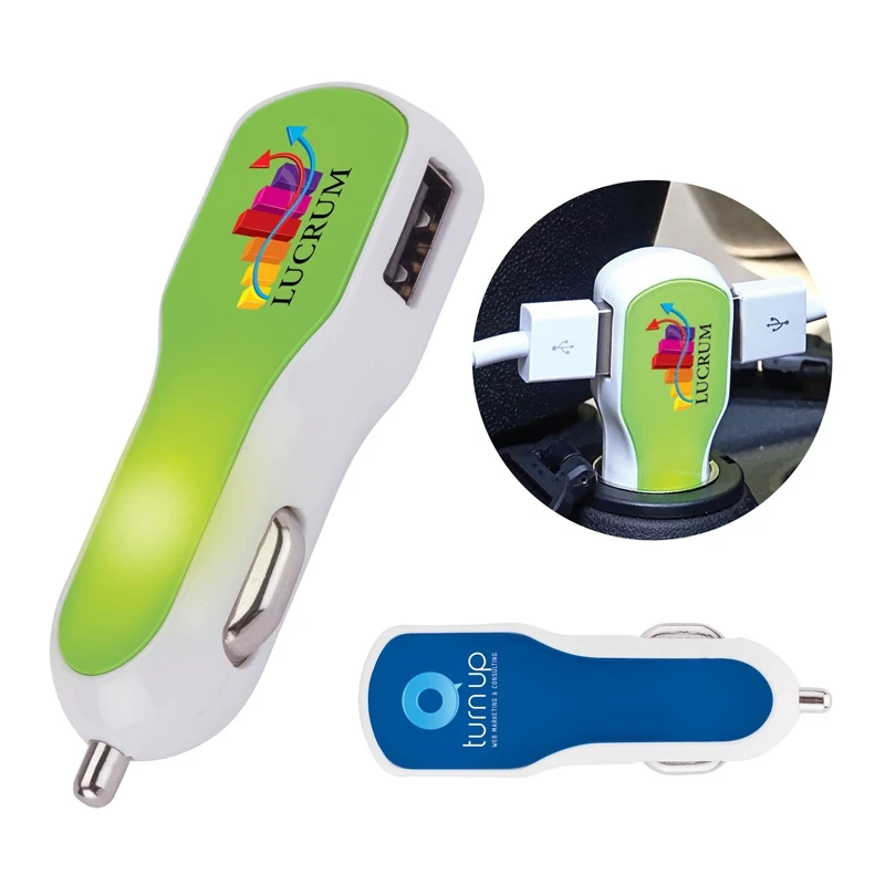 Solas Twin Port USB Car Charger 1
