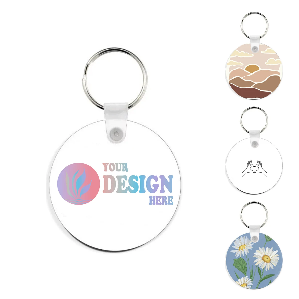 Custom Plastic Keychain 1