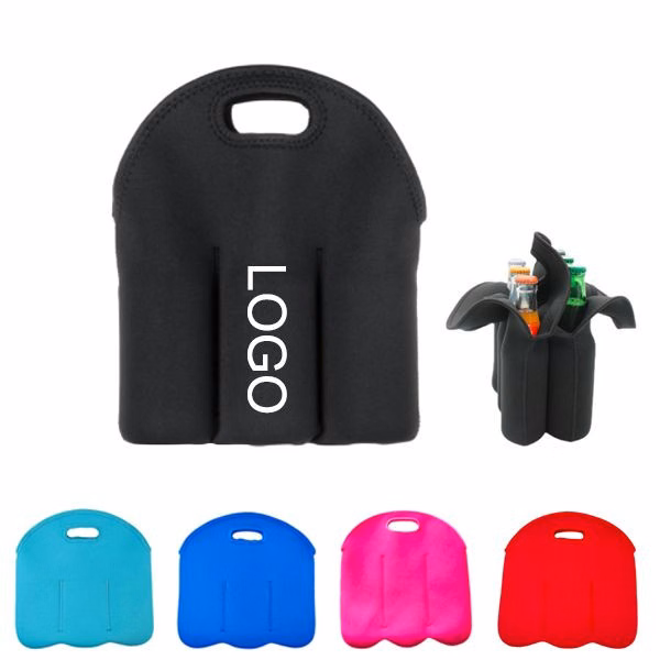 Six-Pack Neoprene Botter Wine Tote Bag