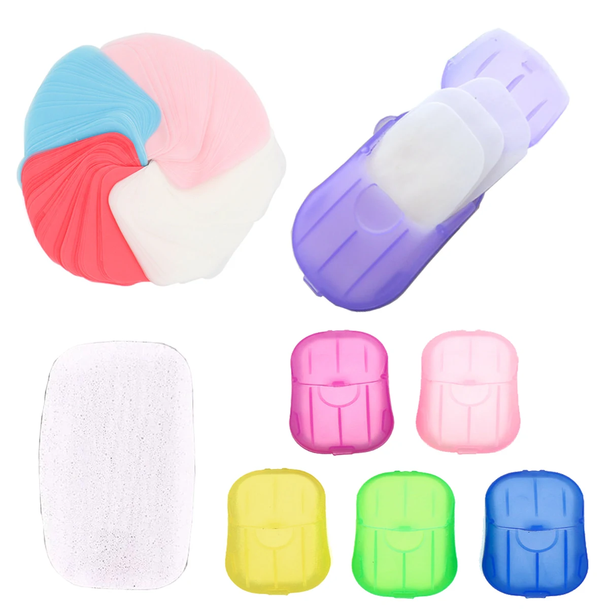 Portable Disposable Soap Paper 1