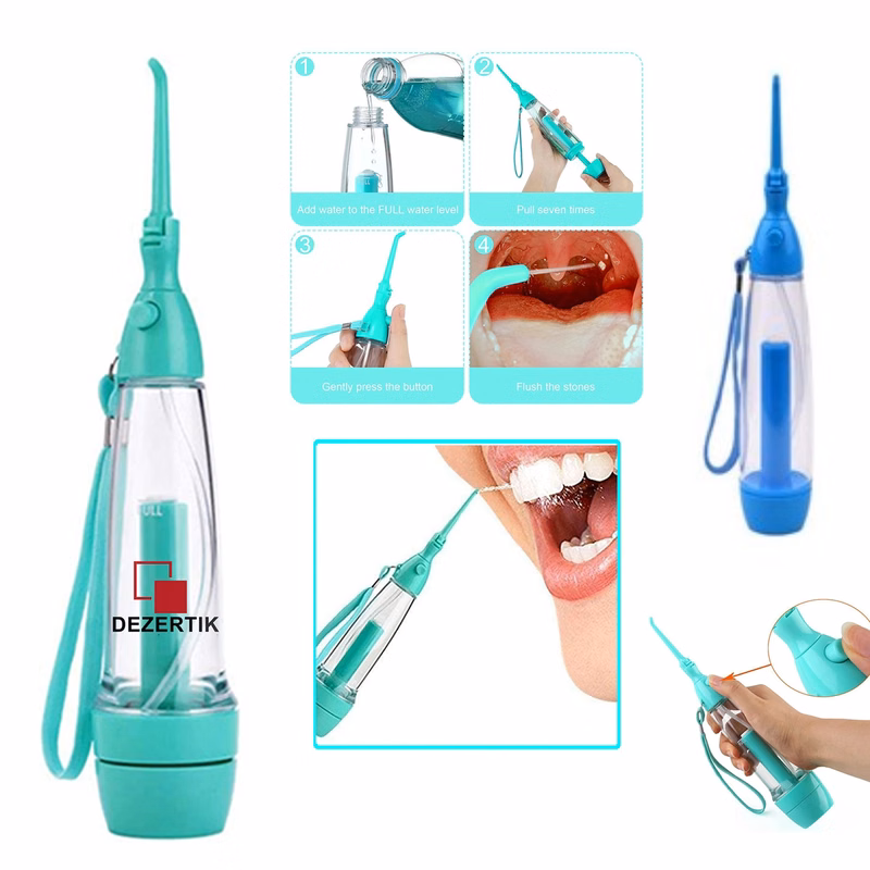 Manual Dental Water Jet Flosser