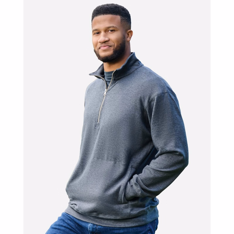 Unisex Electric Fleece Quarter-Zip Sweatshirt - 8741
