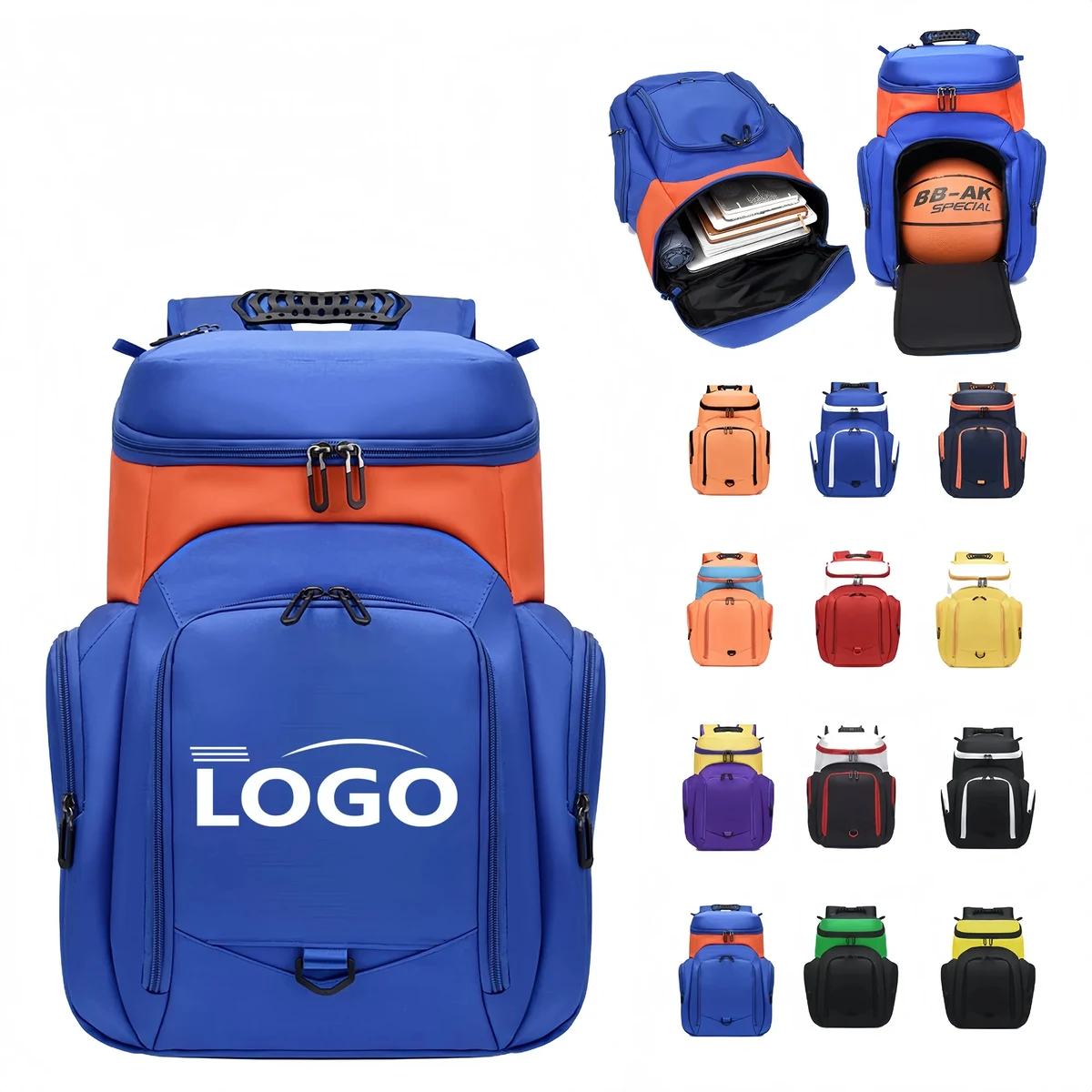 Oxford Sports Backpack For Basketball Team Equipment 1