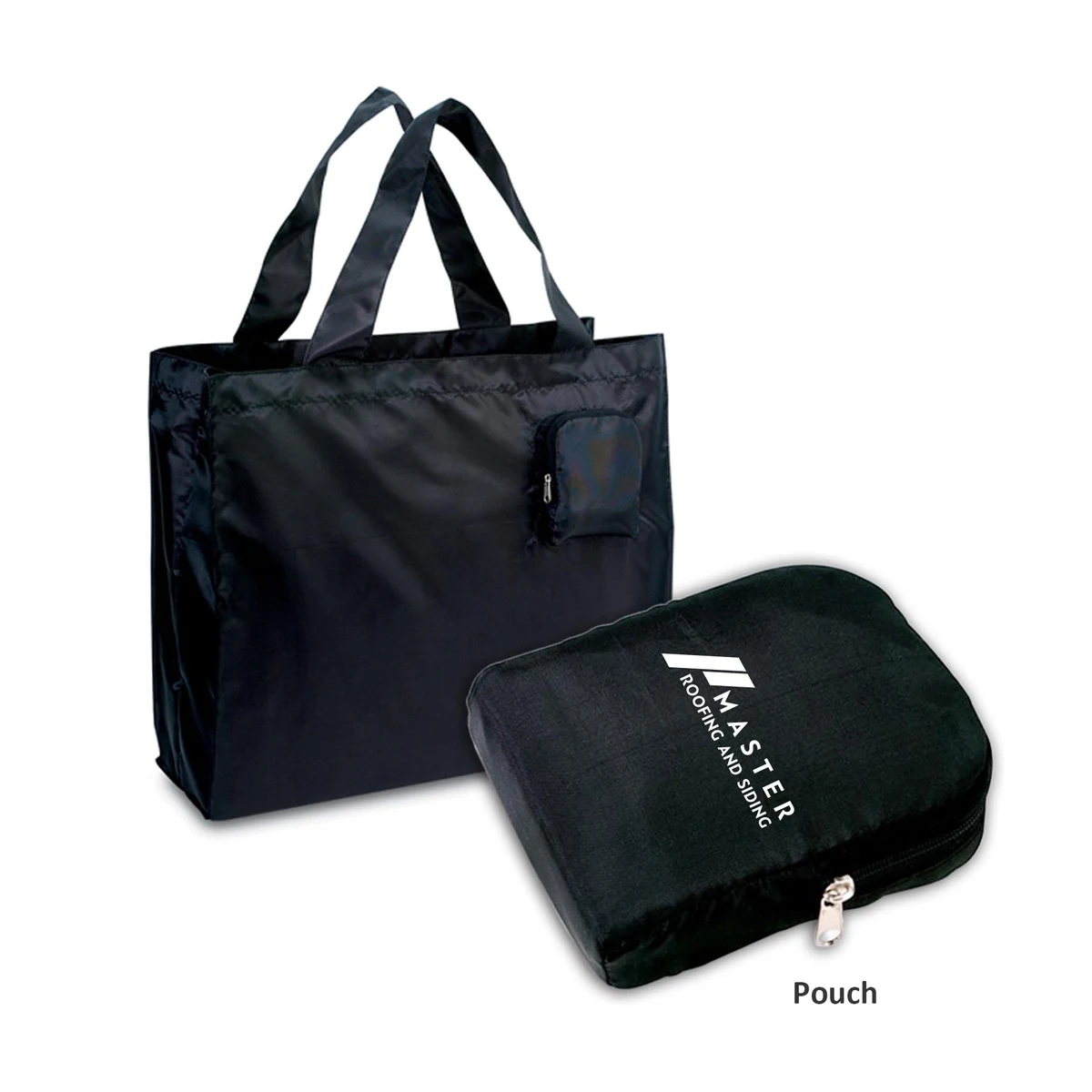 Fine Nylon Compact Foldable Tote 1