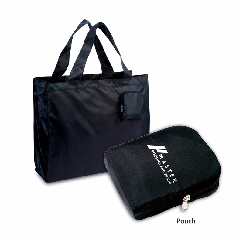 Fine Nylon Compact Foldable Tote