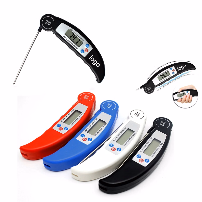 Foldable Grilling Digital Thermometer w/ probe Kitchen Tool