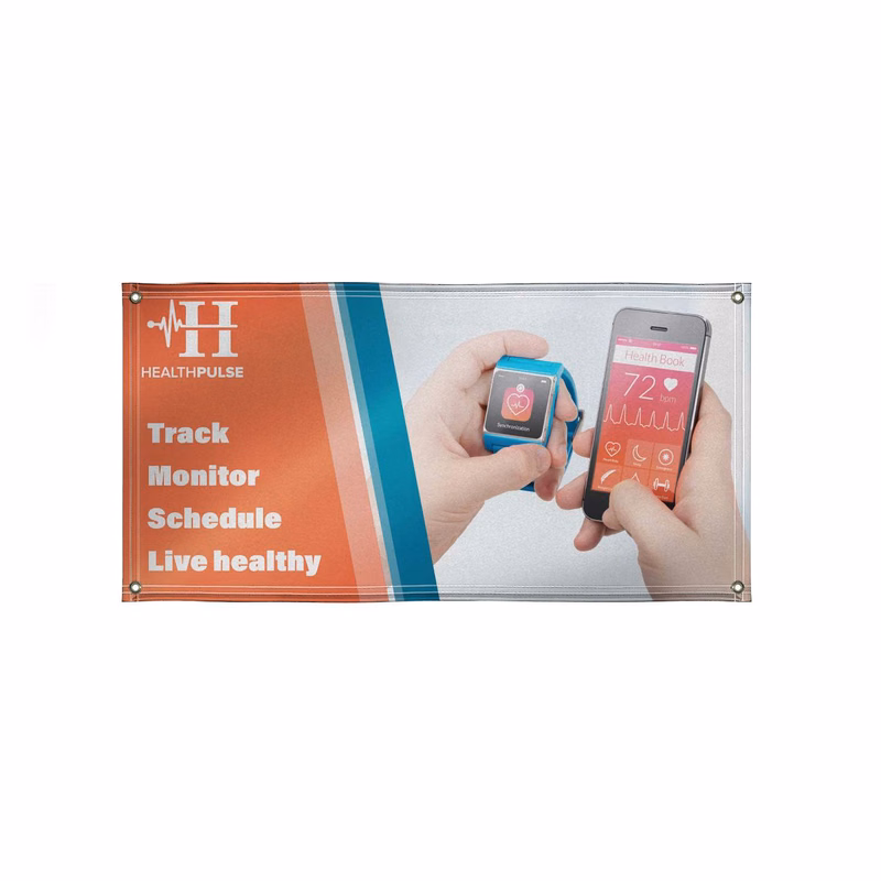 4' x 8' 13 oz. Vinyl Banner Single-Sided