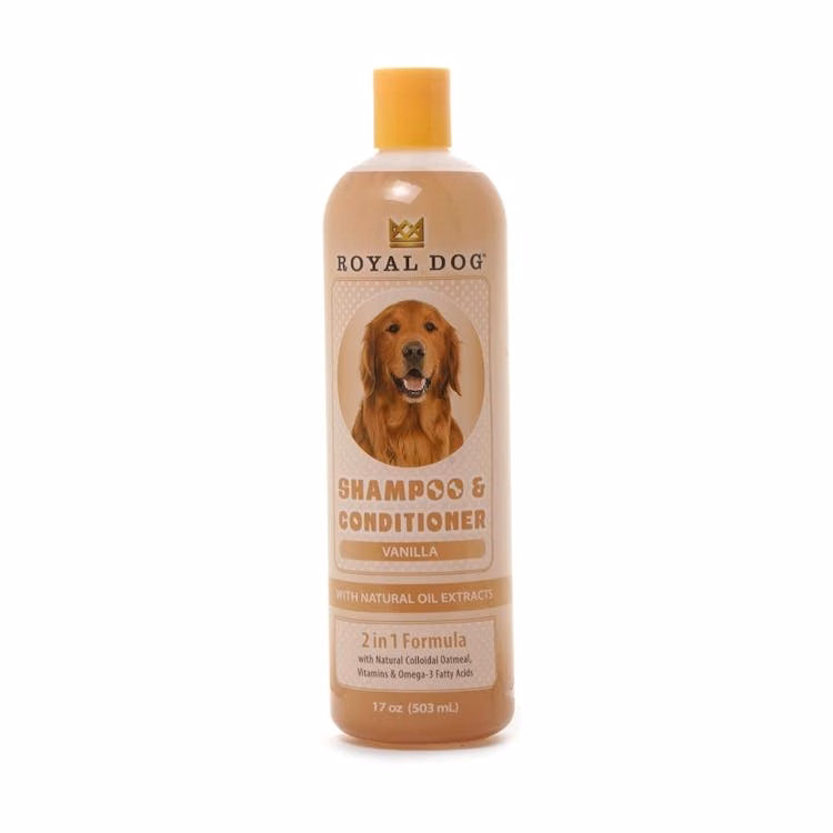 Dog Shampoo & Conditioner - Vanilla 17oz