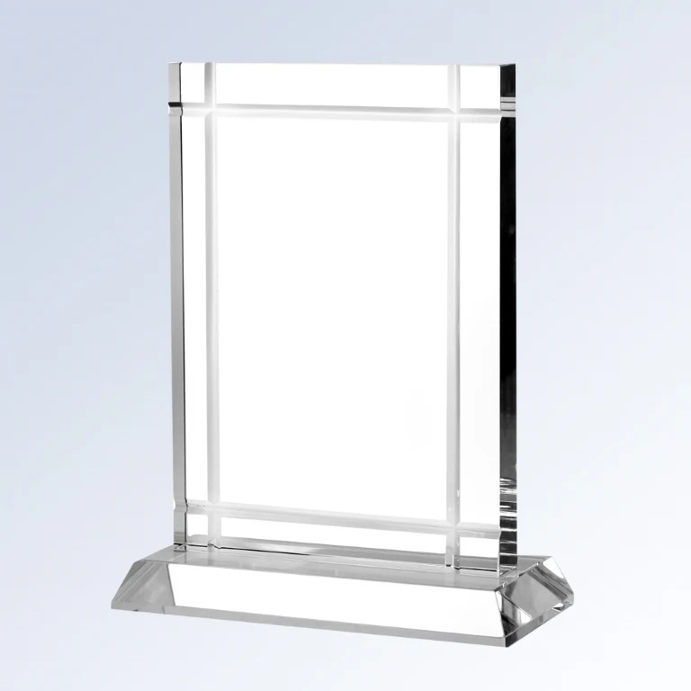 Clear Deco Optic Crystal Awards 1