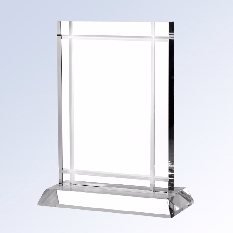 Clear Deco Optic Crystal Awards