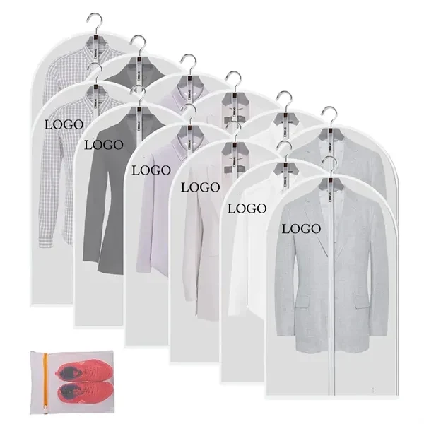 Custom 24x40 Protective Garment Bag with Zipper — Apparel Care Promo Item 1