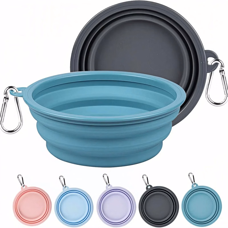 22oz Silicone Folding Pet Bowl