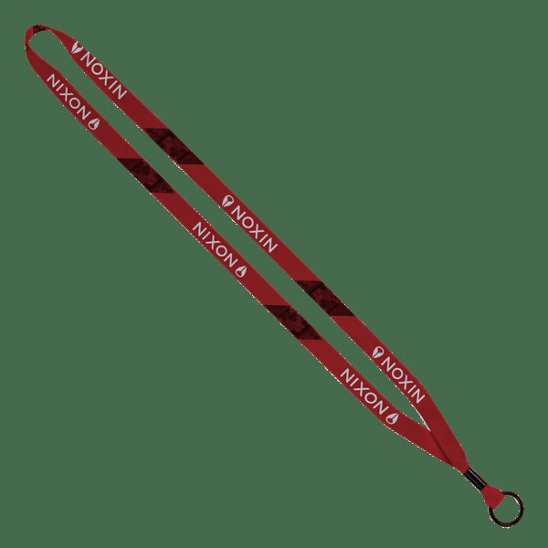 1/2" Dye-Sublimated Waffle Weave Lanyard