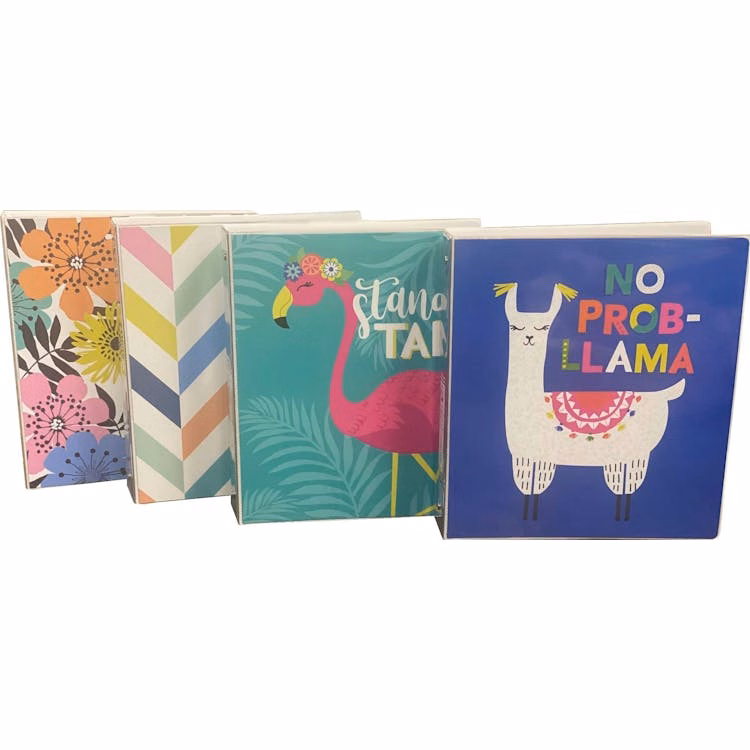 Fashion Binders - 1.5" 4 Designs