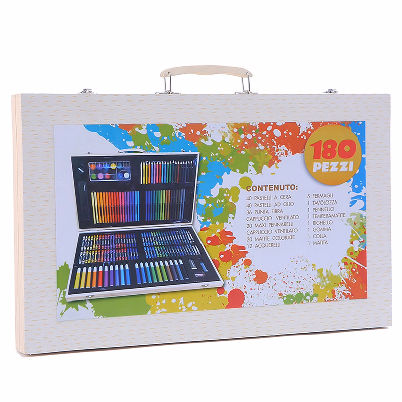 Brush Wooden Box Set
