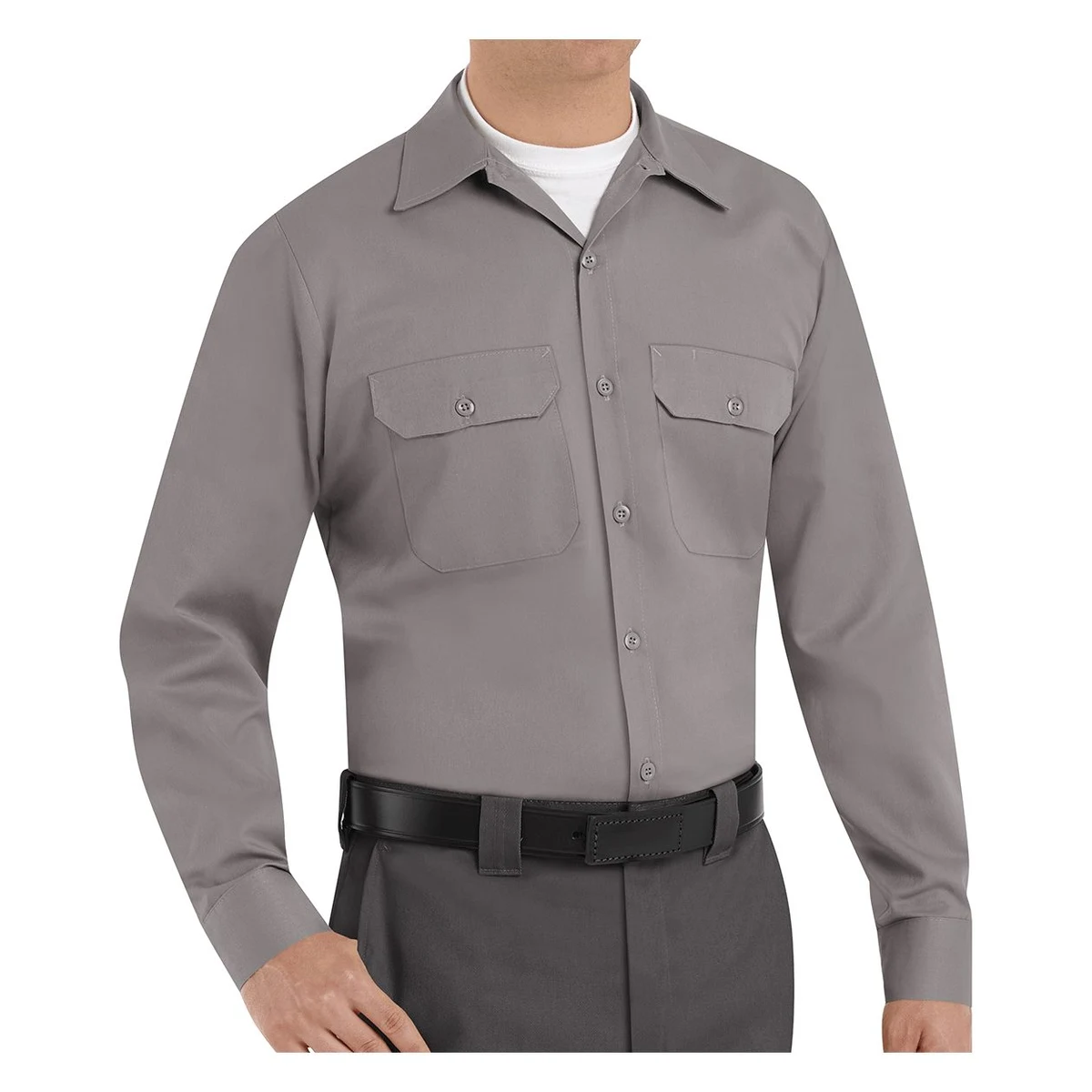 Men's Utility Long Sleeve Work Shirt - ST52 1