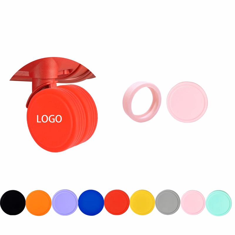 Silicone Luggage Wheels Cover Protector for Travel MOQ 50