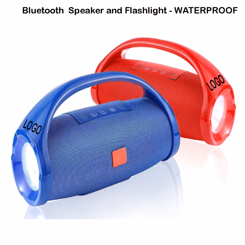 Portable Wireless Speaker with Torchlight