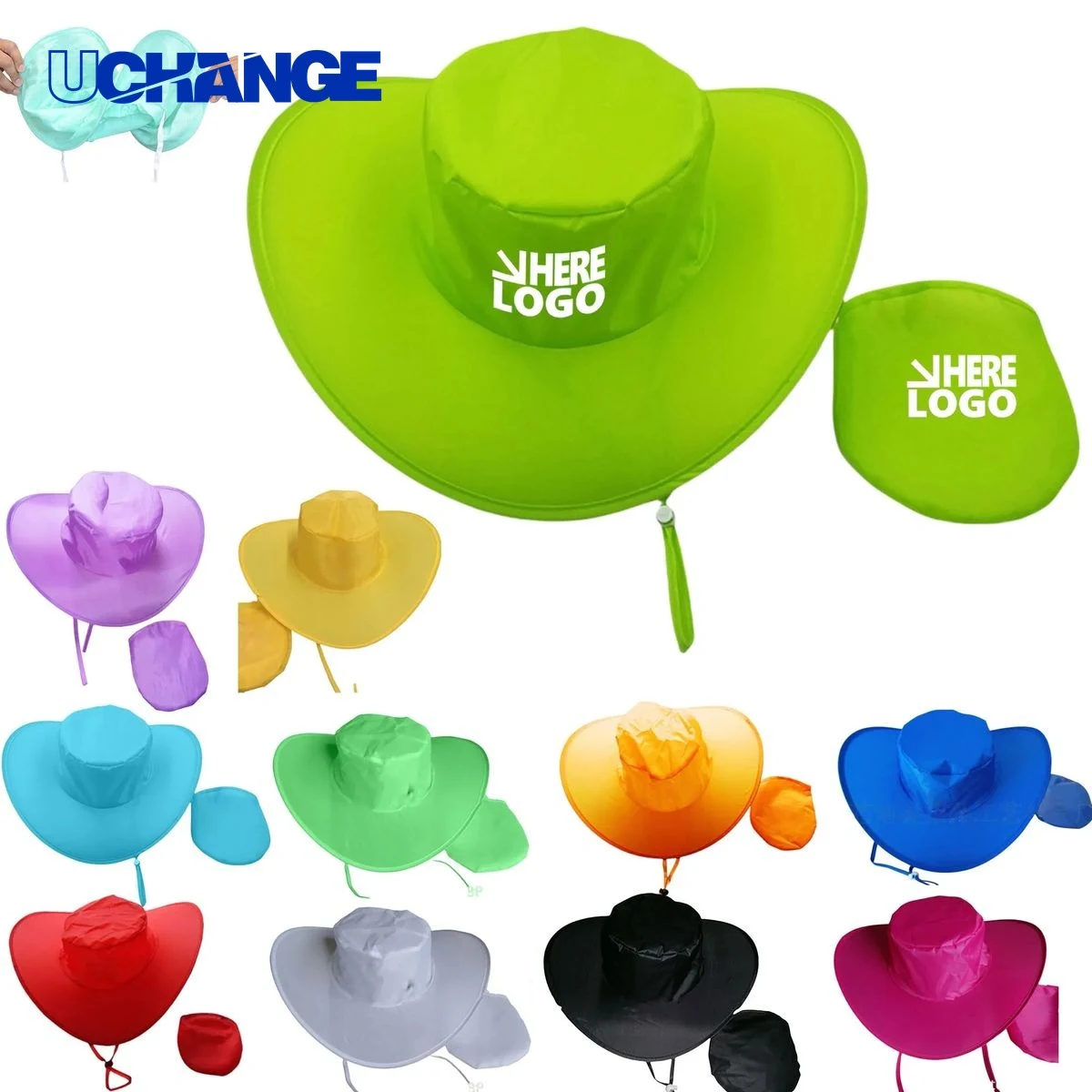 Foldable Polyester Sun Hat 1