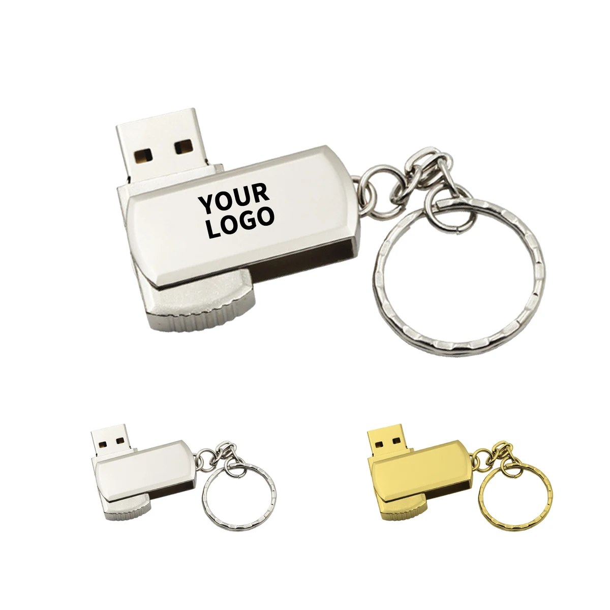 Metal USB Flash Drive With Alloy Housing 1