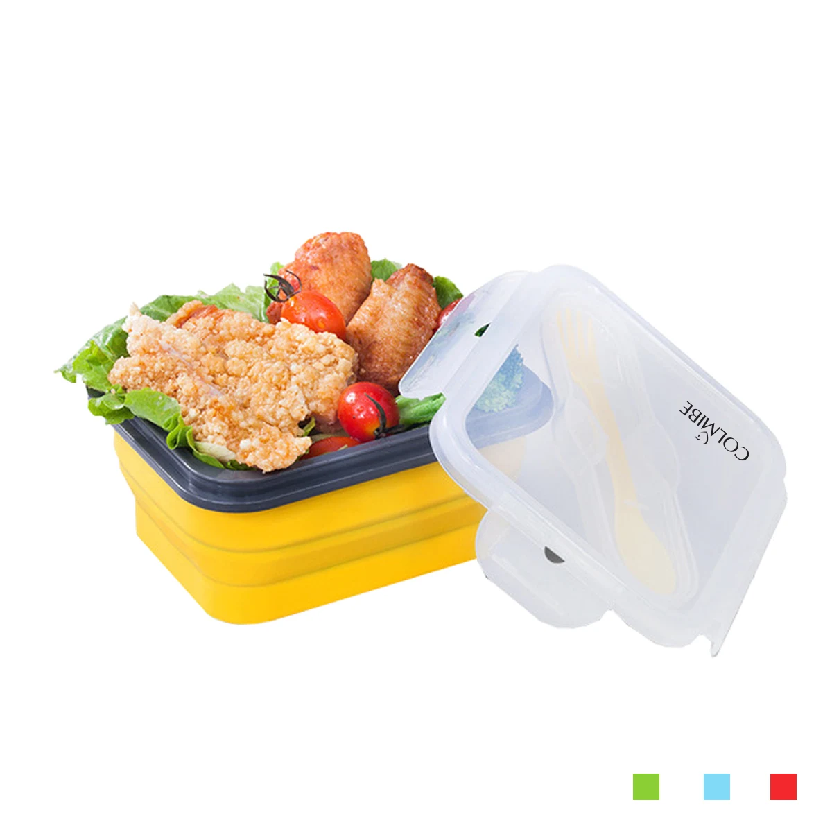 Silicone Collapsible Lunch Box 1