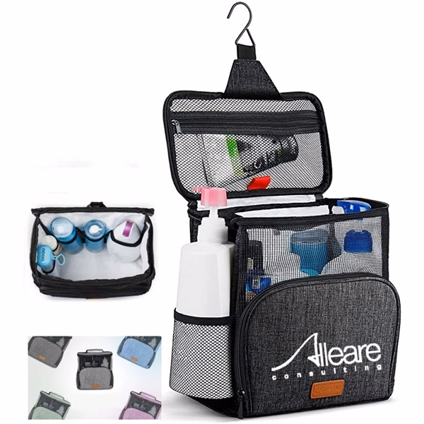Travel Toiletry Bag Organizer With Hanging Hook