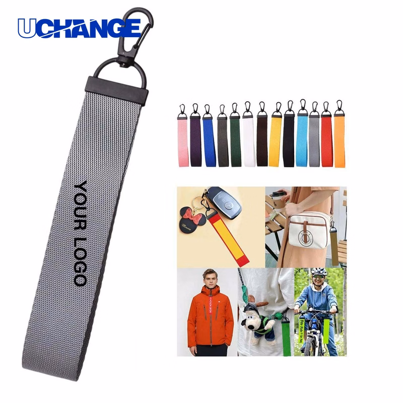 Durable Ribbon Keychain Lanyard Strap for Keys and IDs