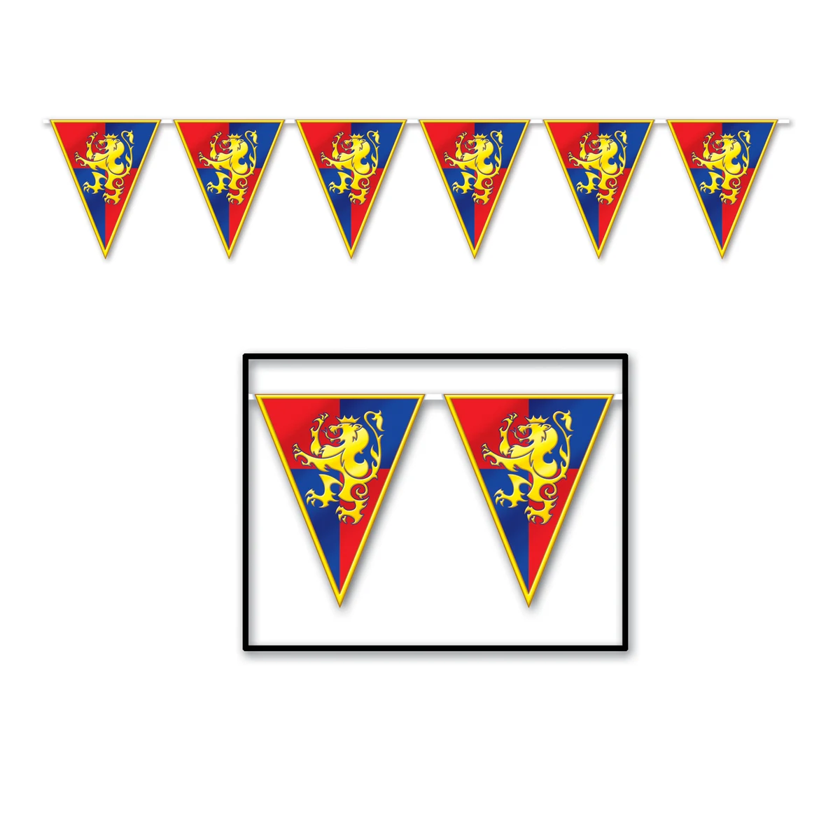 Medieval Pennant Banner 1